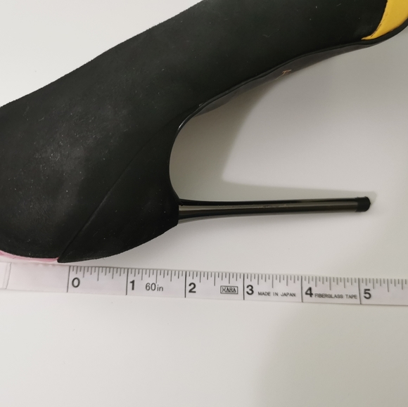 Aldo Open Toe Platform Heels Pink Womens Size 37 - Picture 8 of 9